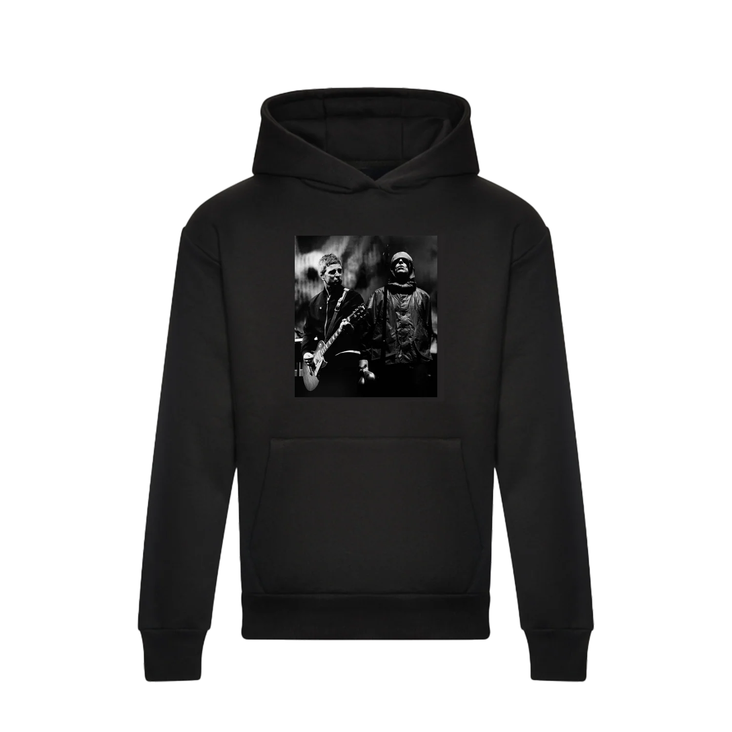Live Photo Hoodie Black